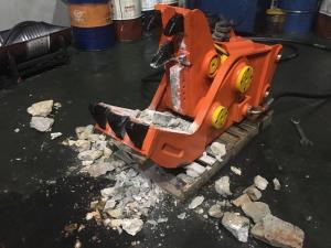 China Secondary Building Demolition BEIYI Hydraulic Rotating Pulverizer concrete cutter factory