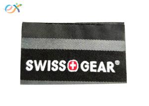 China Merrow Border Woven Clothing Labels Tags Size Customized For Clothing factory