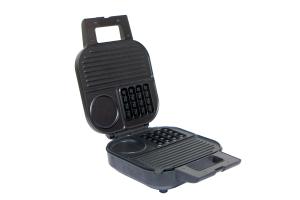 China 3 In 1 Indoor Contact Grill With Stainless Steel Decorative Panel factory