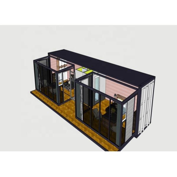 China 40hc  Luxury Prefabricated Expandable Container House And Customization Container House factory