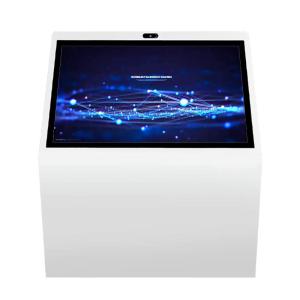 55” L-Type Vertical Touch Screen Display with Camera & Microphone for Conference