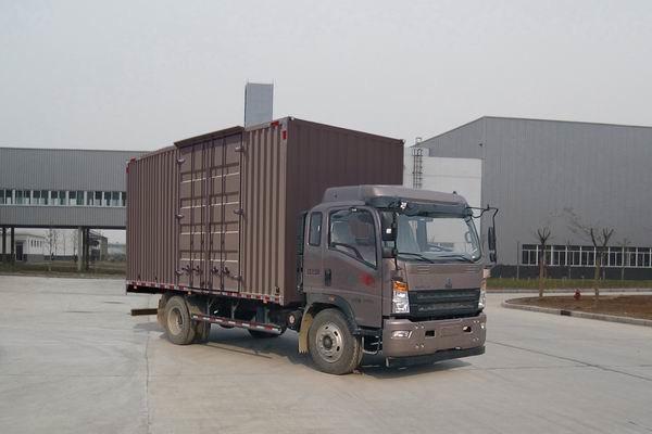Used Howo Cargo Truck 4X2 Box Van Light Duty Truck Year 2016 LHR/RHD Left Righ