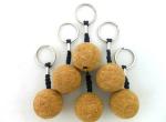 floating cork keychain