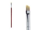 Squirrel Hair Professional Cosmetic Makeup Brushes For Eyebrow Pencil / Mascara