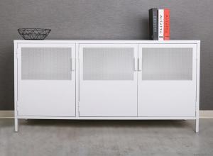 China TV Showcase Table Designer Almari Steel Storage Cabinet factory