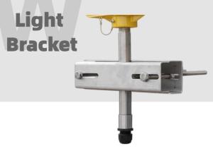 China Steel Galvanised Aircraft Warning Light Mounting Brackets For OL32 OL10 factory