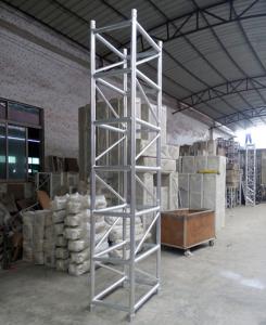 China Silver Straight Large Heavy Project Stage Lighting Truss 520*760mm factory