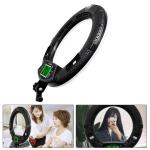 Daylight 18 Inch LED Ring Light CRI 96 Beauty Livestream FE-480II Ring Lamp With