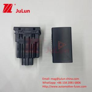 China 12V 24V Push Button Switch Hazard Light Switch Warning Alarm Light Switch Ford Truck BC45-13A350-BA Volkswagen Golf Emer factory
