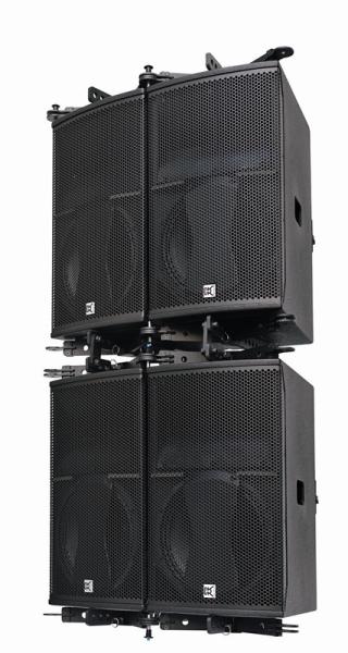 Conference Line Array Speakers Sound System , Dj Equipment Set Background Music