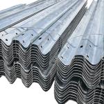 Traffic Road Safety Highway Galvanized GS4 Guardrail with Corrugated Steel