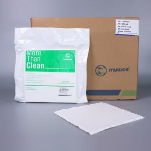 China 9x9 Inch Lint Free Microfiber Lens Wipes 195gsm Disposable Wipes For Industry Cleaning factory