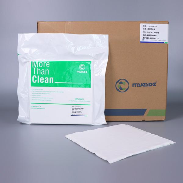 9x9 Inch Lint Free Microfiber Lens Wipes 195gsm Disposable Wipes For Industry