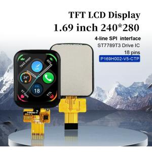 Polcd 1.69 Inch 240x280 TFT Display Module Square LCD Touch Screen For Smart