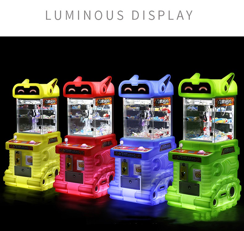 Doll Machine Vending Coin Operated Claw Game Machine for Amusement Game Center Thrills