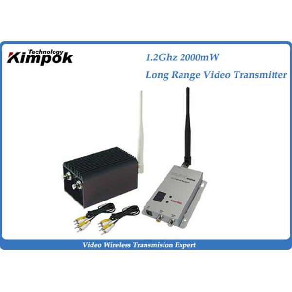 China 900Mhz / 1200Mhz Wireless Analog Video Transmitter and Receiver with 2000mW RF for Long Range on sale China 900Mhz / 1200Mhz Wireless Analog Video Transmitter and Receiver with 2000mW RF for Long Range on sale