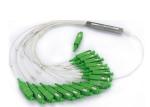 1x16 Mini Steel Tube Splitter Optical Fiber, Plc Fiber Optic Splitter