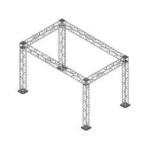 Aluminum Space Stage Lighting Truss Structure 4 Pillar Truss Stand For Concert
