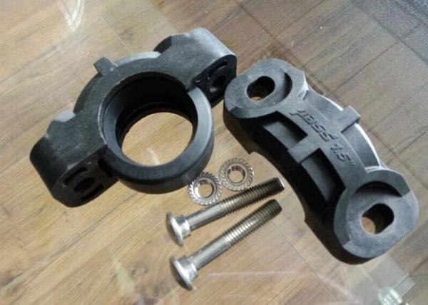 DN80 Grooved Piping Systems 300 Psi Nylon Flexible Coupling In Corrosive Or
