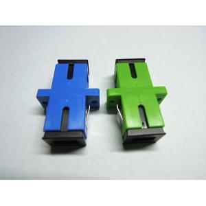 China SC Simplex / Multimode Adapter ABS/PBT, Optical Fiber Socket with Plastic Housing on sale