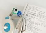 MS3-31527 Toco Transducer Probe 6 Needle Single Slot Blue Ribbon Velcro 2.5m