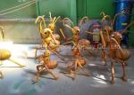 Fiberglass Animals Statues Giant Size Brown Fiberglass Ant Statue
