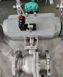 Aluminum Alloy Pneumatic Ball Valve Rotary Pneumatic Operated Ball Valve