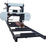 MJ1600 Portable Horizontal Band saw mill wood cutting diesel powered machine