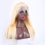 8 - 26 Inch Remy Lace Front Wigs Human Hair 613 Blonde Natural Hairline