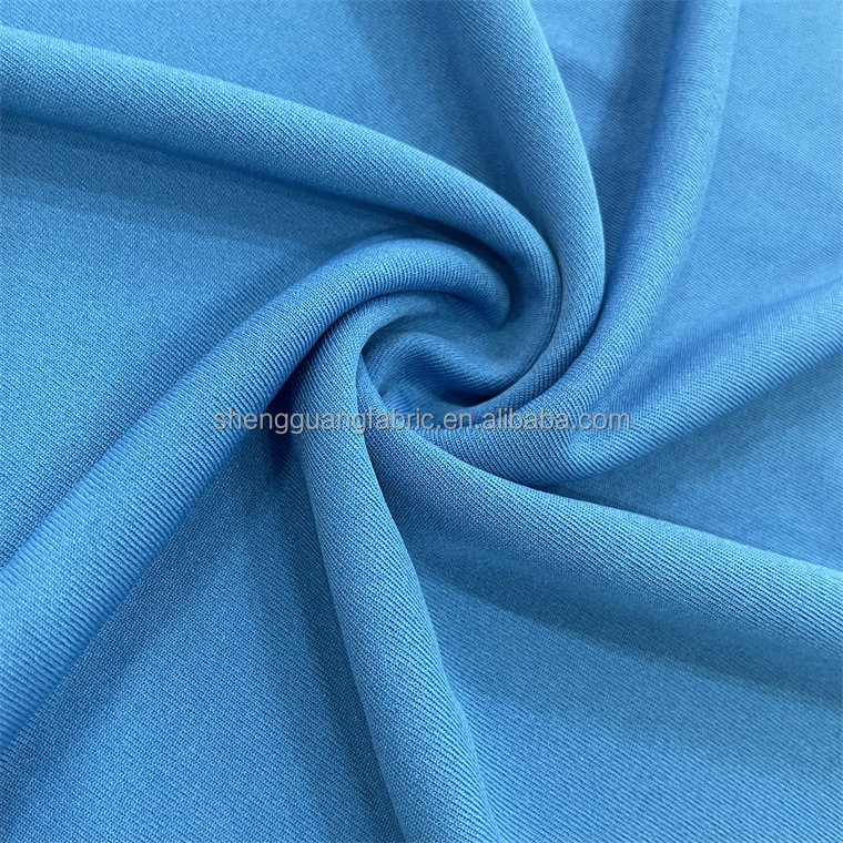 Factory supply jersey baseball cover and cup cover fabric 100% polyester fabric
