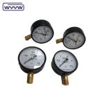 4 inch general CL1.6 water air manometer 1/2"bsp 10bar 16bar bourdon tube 100mm