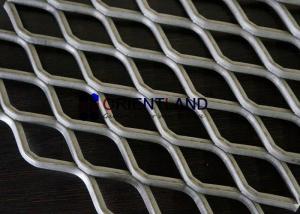 China Carbon Steel Galvanized Expanded Metal Mesh Sheet 4mm-100mm Alkali Resistance factory