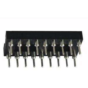 Double Row Integrated Circuit Socket 2.54mm Pitch 2XXP Pin In 1.27Mm