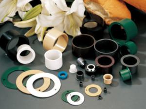 China Easy install Durable Self Lubricating EP Plastic Plain Bearings factory