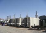 Construction Container Diesel Power Generator Set 230V/400V Rated Voltage AC