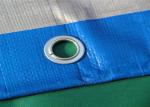 Blue Geosynthetic Fabric PE Tarpaulins 200GSM For Truck Cover