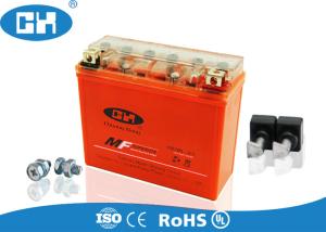 China 125cc / 150cc Gel Motorcycle Battery Large Current Capability Overcharging Protection factory