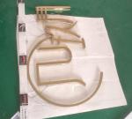 Hot selling storefront business signs letters signage front lit led logo