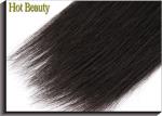 Brazilian Human Hair Grade 6A Virgin Hair , Silk Straight Human Hair Weave Weft