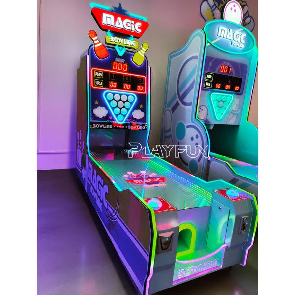 Indoor Entertainment Coin-operated Electronic Bowling Shooting Redemption Prize Arcade Game Machine