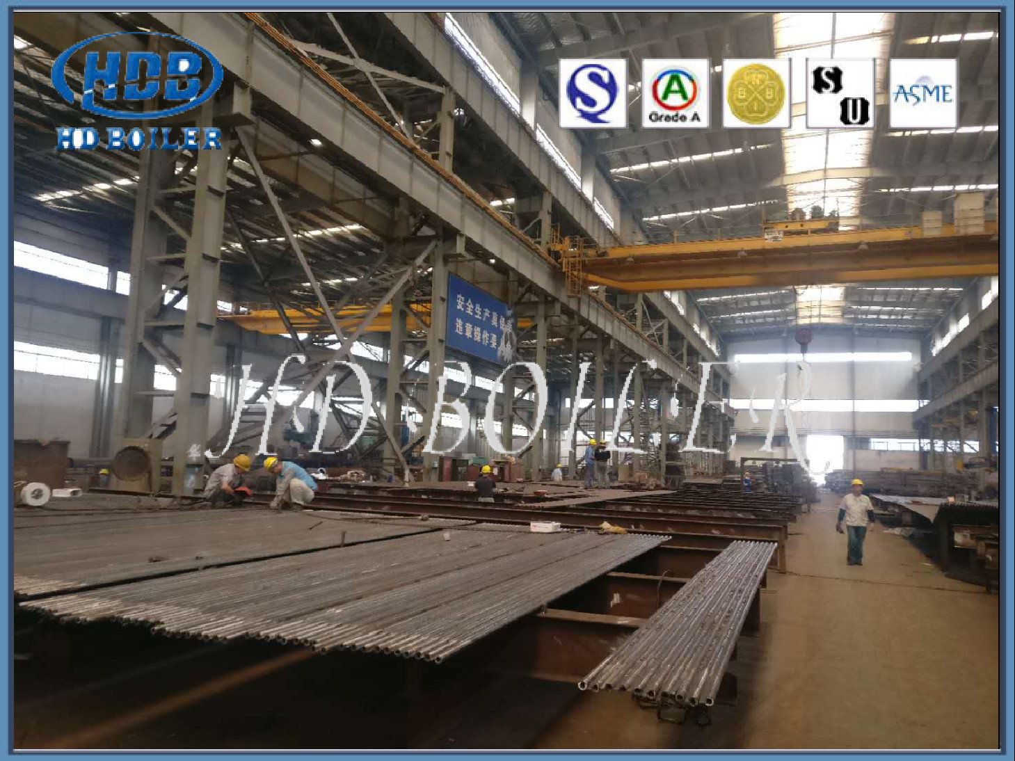 High Pressure Seamless Boiler Membrane Wall Tube For Power Station