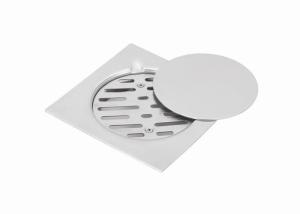 China Round Shape Stainless Steel Floor Drain Excellent Mechanical Properties With Cover factory