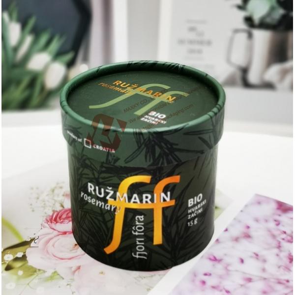 cardboard tube packaging Food Grade Paper Canister Packaging Harmless And No Toxic With High Capacity