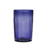 Round Thicker Wall Mexican Bubble Crystal Cocktail Glasses