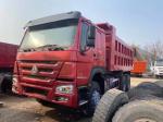 Used Howo Dump Truck 6*4 Driving Model Right Hand Driving Way WD615.47 Euro 2