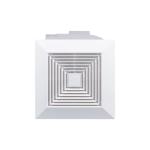 Greenhouse Roof Type Ventilation 100mm White Silent Wall Mounted Exhaust Fan