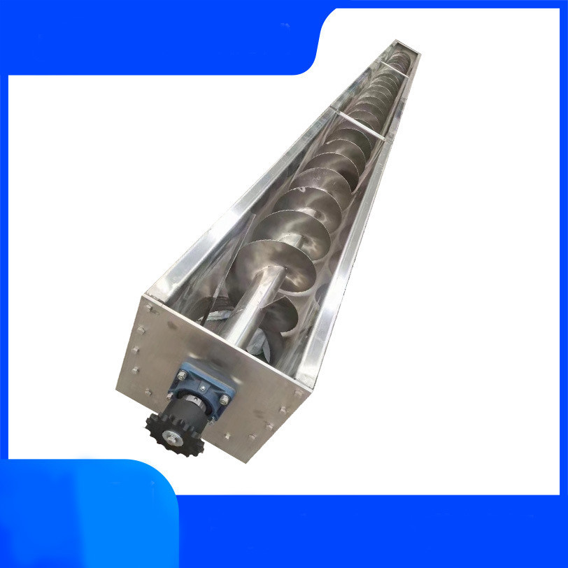 OEM Custom Thermal Processing Heater Screw Drying Auger Hollow Flight Heating Screw Conveyor