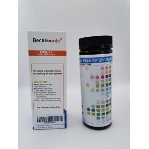 China Fast And Accurate 14 Parameter Urinalysis Test Strips Convenient on sale