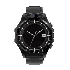 China Waterproof Bluetooth Alloy Case Body Temperature Smartwatch factory