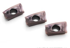China Safety Carbide Milling Inserts AOMT184808PEER For Semi - Finishing Turning Machine factory